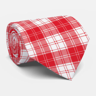 Red Plaid Tie