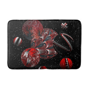 Red Planet Bath Mat