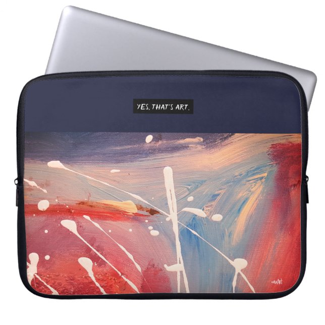 Red Planet Gerätehülle Laptop Sleeve (Front)