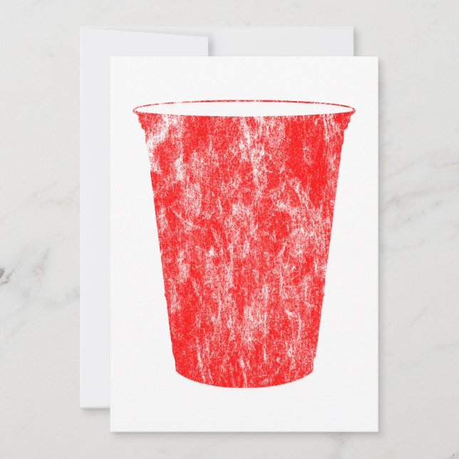 red plastic cup (Front)