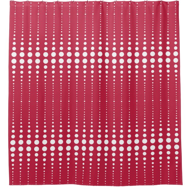 Red polka dot , polka dot, retro, retro polka dot (Front)
