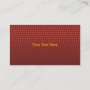 Red Polka Dots Business Cards