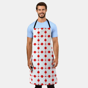Red Polka Dots, Polka Dot Pattern, Dots, Dotted Apron