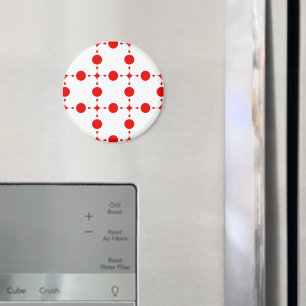 Red Polka Dots, Polka Dot Pattern, Dots, Dotted Magnet