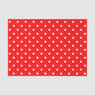Red Polka Dots Tissue Paper