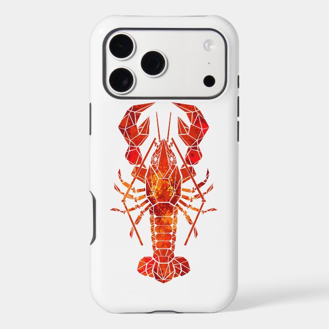 Red polygonal lobster (Back)