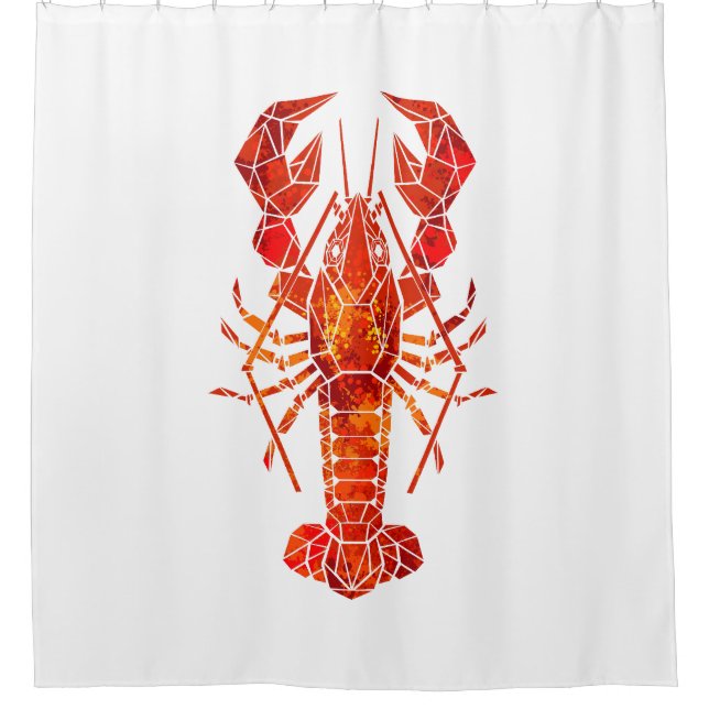 Red polygonal lobster (Front)