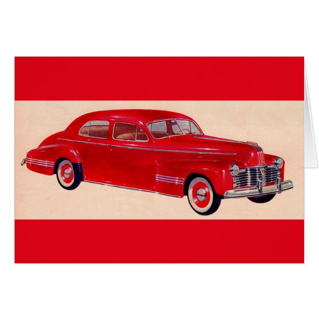 red Pontiac Torpedo (Front Horizontal)