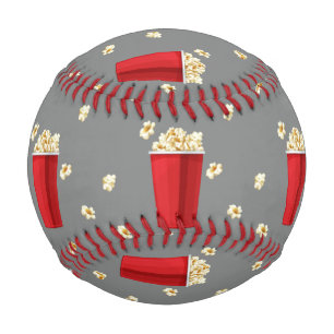 Red Popcorn Buckets Movie Snack Television Film Baseball