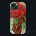Red Poppies and Daisies by Vincent van Gogh iPhone 13 Mini Case<br><div class="desc">Still Life: Red Poppies and Daisies by Vincent van Gogh is a vintage fine art post impressionism still life floral painting. A beautiful bouquet of red poppy flowers and white daisy flowers fresh from the garden in a decorative vase. About the artist: Vincent Willem van Gogh (1853 -1890) was one...</div>