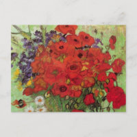 Red Poppies and Daisies by Vincent van Gogh