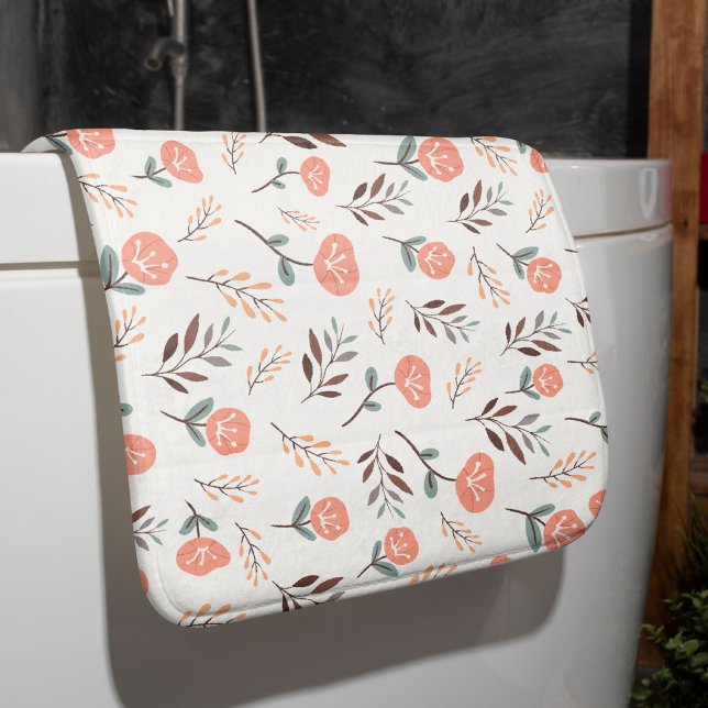 Red Poppies Bath Mat – Nordic Style (Creator Uploaded)