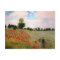 Red Poppies by Monet - Poppy Field Parasol Woman