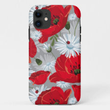 Red poppies