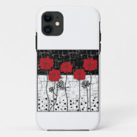 Red poppies