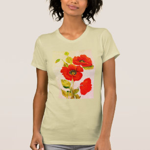 Red poppies fashion T-Shirt