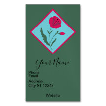Red Poppy Business Card