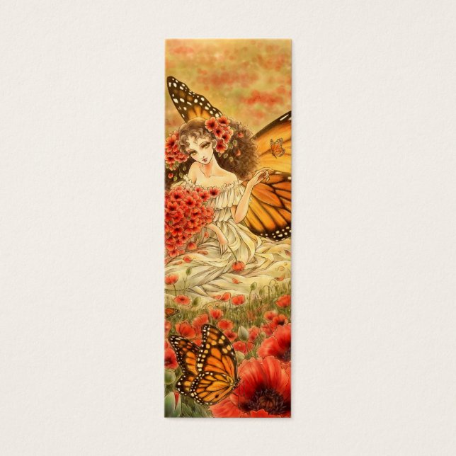 Red Poppy et Monarch Imaginaire Signet (Devant)