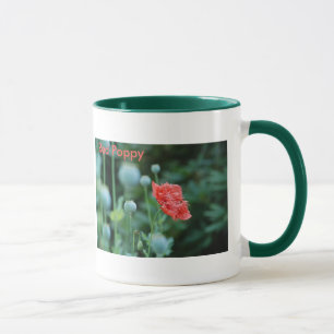 Red Poppy, In Flanders Fields Mug