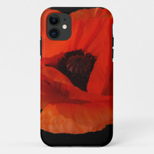 Red Poppy Macro iPhone 11 Case