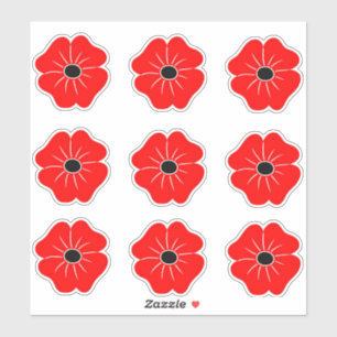 Red Poppy Remembrance Day