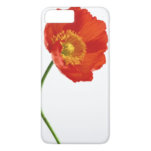 Red Poppy Simplicity iPhone 8 Plus/7 Plus Case