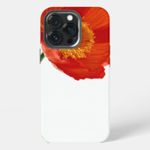 Red Poppy Simplicity iPhone 13 Pro Case