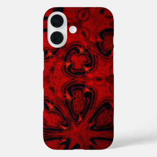 Red Punk iPhone 16 Case