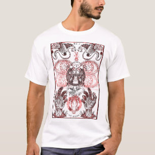 red puppy "Montage #1" T-Shirt