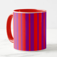 Red Purple Stylish Stripes Pattern Design