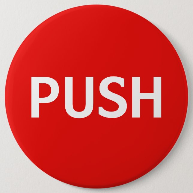 Red PUSH Button (Colossal Button) (Front)