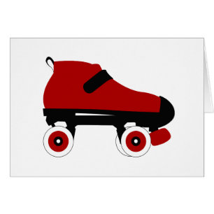 red quad roller derby skate