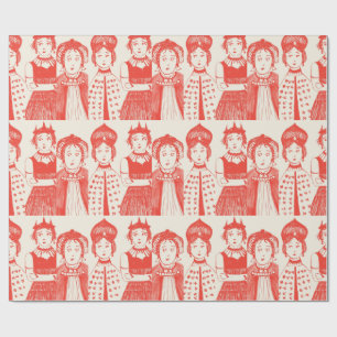Red Queen(s) Wrapping Paper
