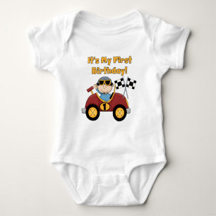 Red Race Car 1er Anniversaire Tshirts et cadeaux
