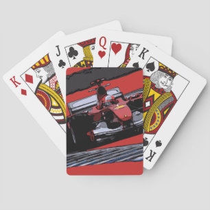 RED RACE CAR - PASSION PLAYING CARDS