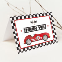 Red Race Car Two Fast Boy Birthday Party