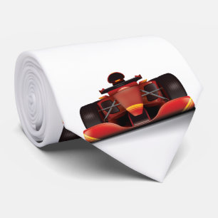 Red Racing Car Tie