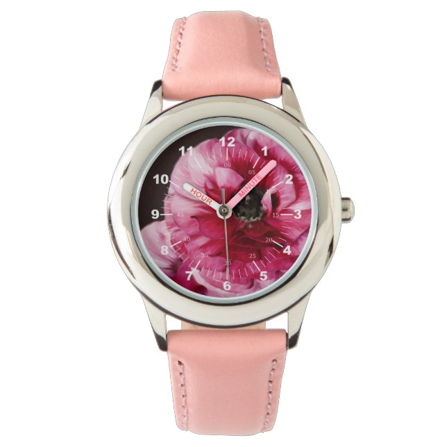Red Ranunculus Watch (Front)