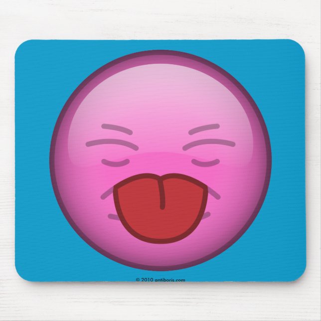 Red Rasberry Mouse Pad (Front)