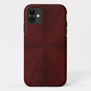 Red Rays Quartered  iPhone 5 Case