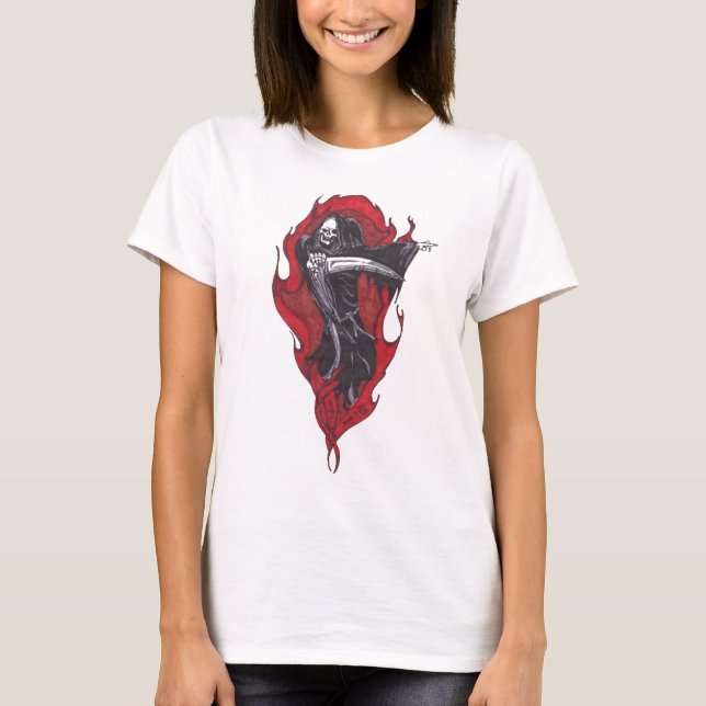 Red Reapings T-Shirt (Front)
