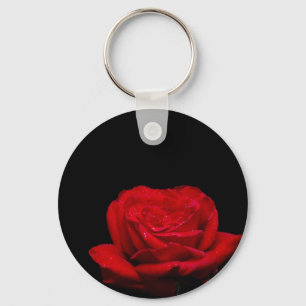 Red Red Rose Keychain