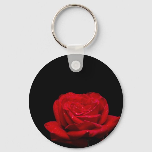 Red Red Rose Keychain (Front)