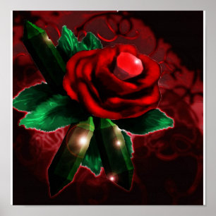 Red, Red Rose Poster