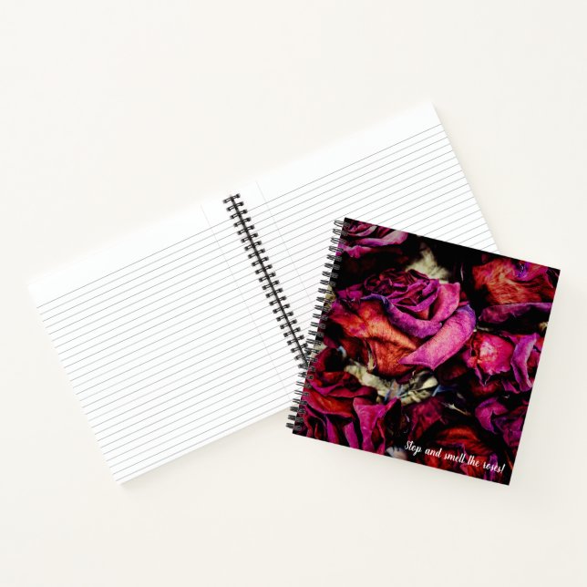 Red Red Roses Floral Journal (Intérieur)