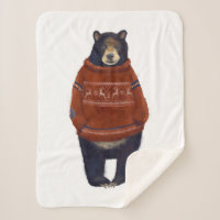 Red Reindeer Sweater Bear