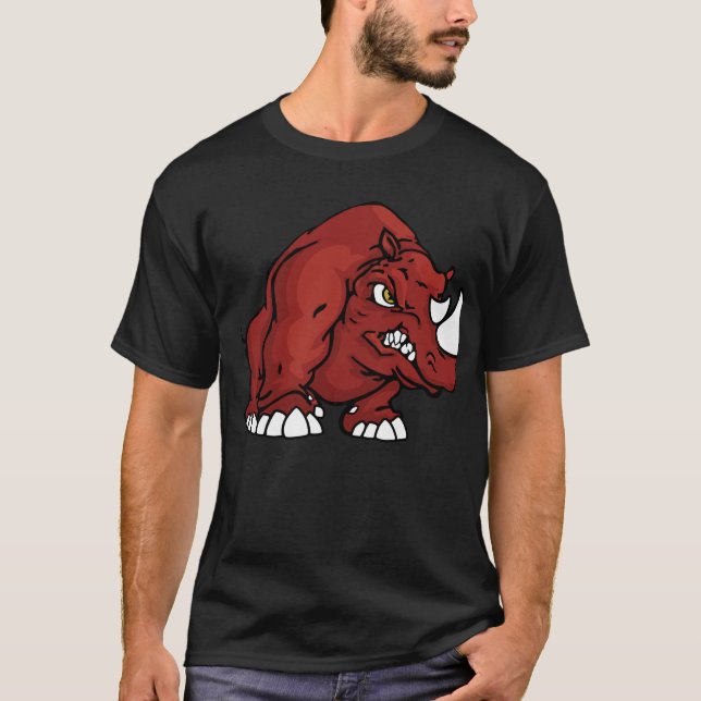 Red_rhino_notext T-Shirt (Front)