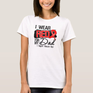 Red Ribbon Awareness - Dad T-Shirt