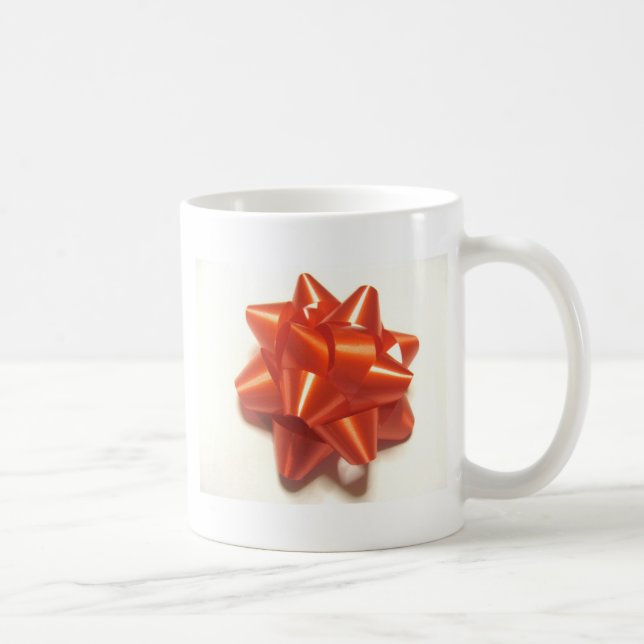 Red Ribbon Coffee Mug (Right)