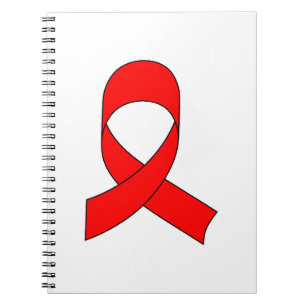 Red Ribbon Drawing Notebook